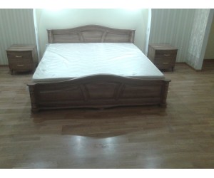 Кровать деревянная "Графиня-2" Ольха