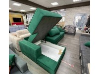 Угловой диван "Берг" с оттоманкой в Луганске, ЛНР