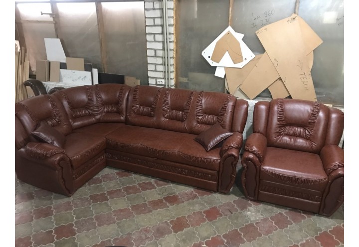 Угловой диван + кресло "Князь" в Луганске, ЛНР